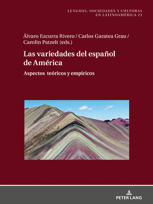 cover image of Las variedades del español de América
